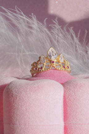Conjunto Princesa Enrolados - Colar + Anel