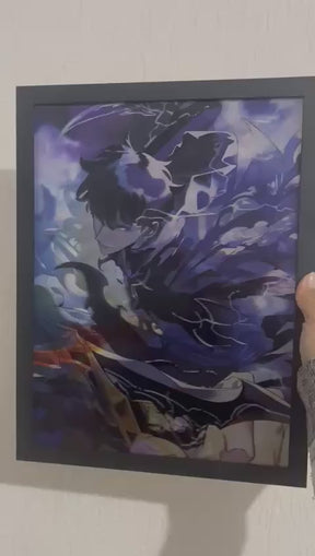 Quadro 3D Solo Leveling