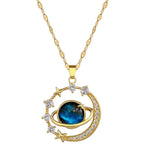 Colar Universo Folheado a Ouro